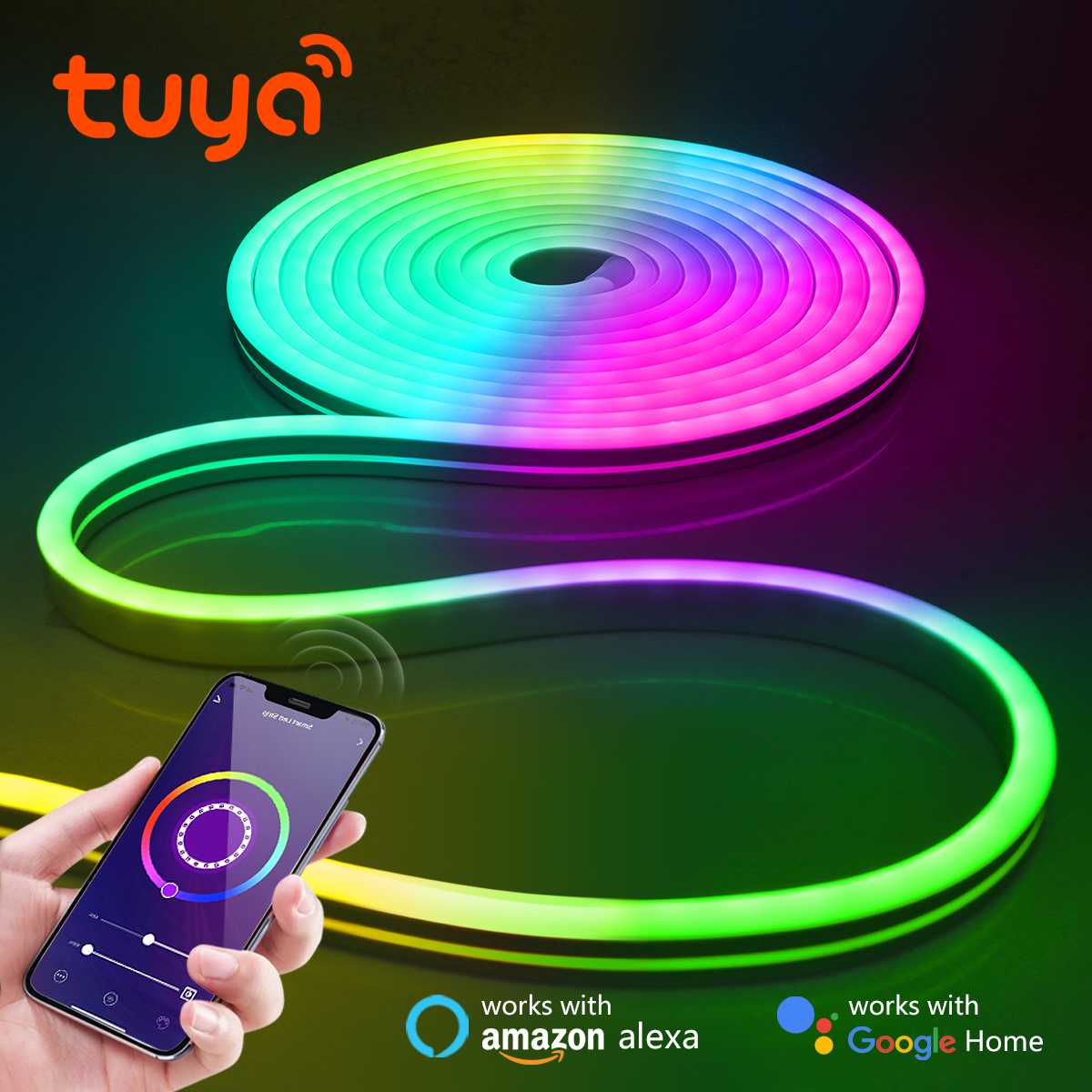 Smart Garden Youtube - Tuya Smart Life 12V RGB Neon
