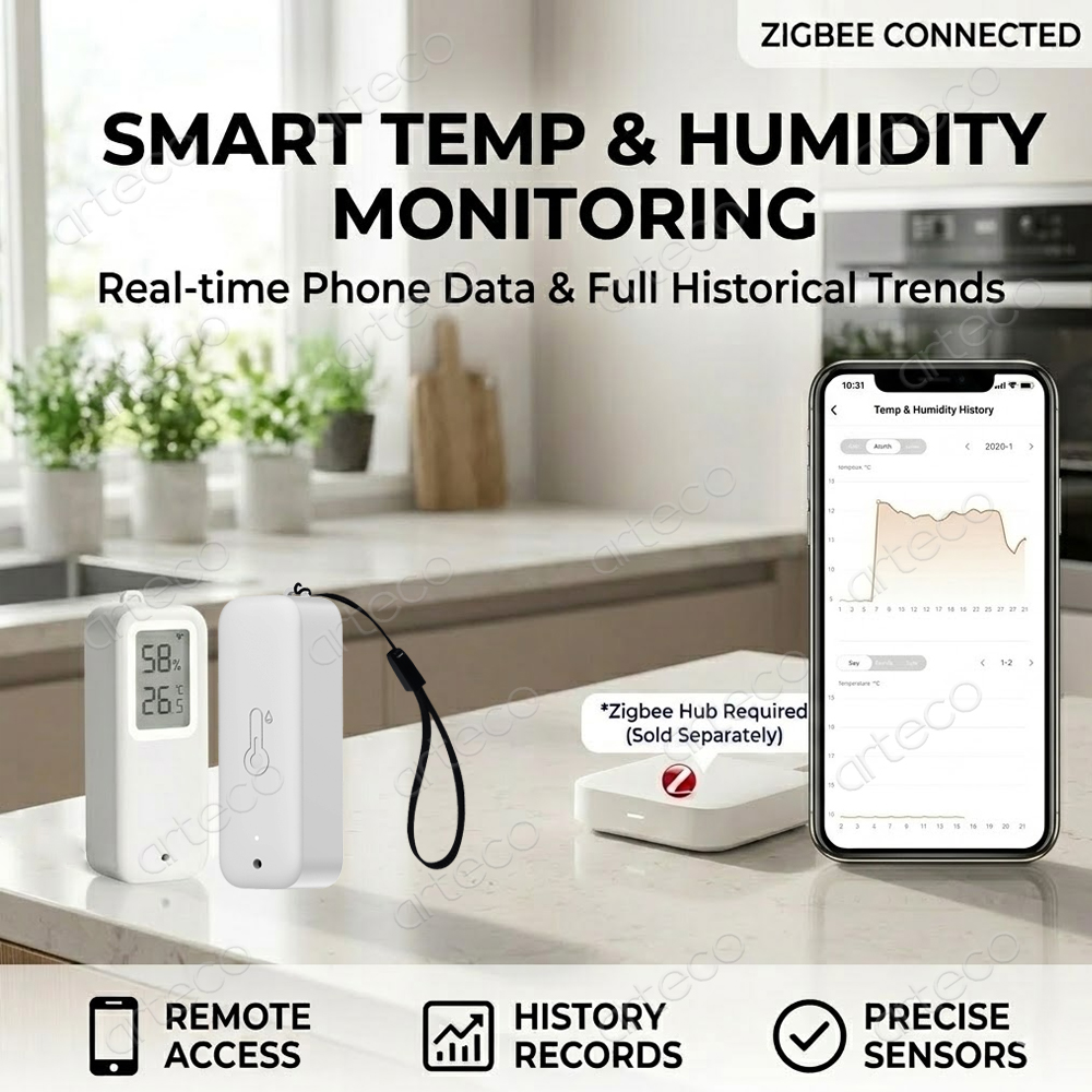Smart Garden Arduino - Zigbee 3.0 Temperature Humidity Sensor IP65