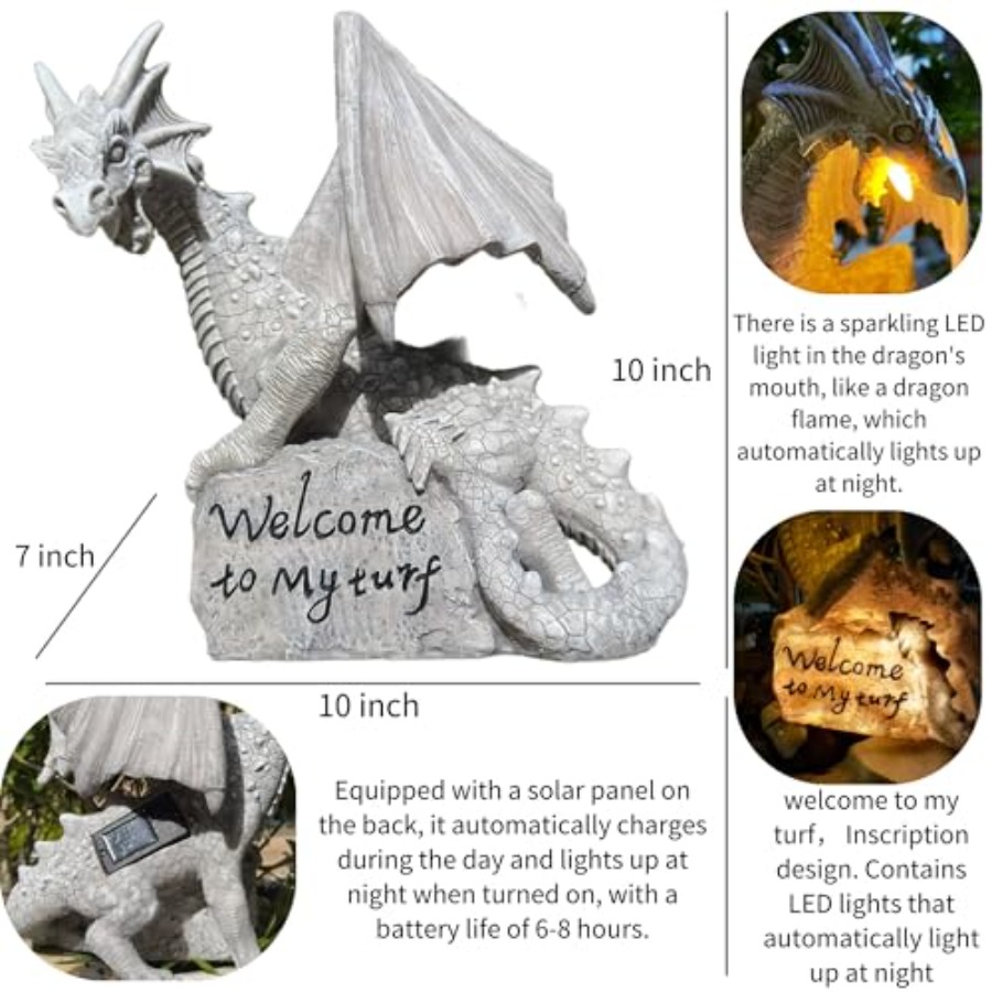 Garden Large Dragon Statue Sol - Smart Zen Garden avis et prix