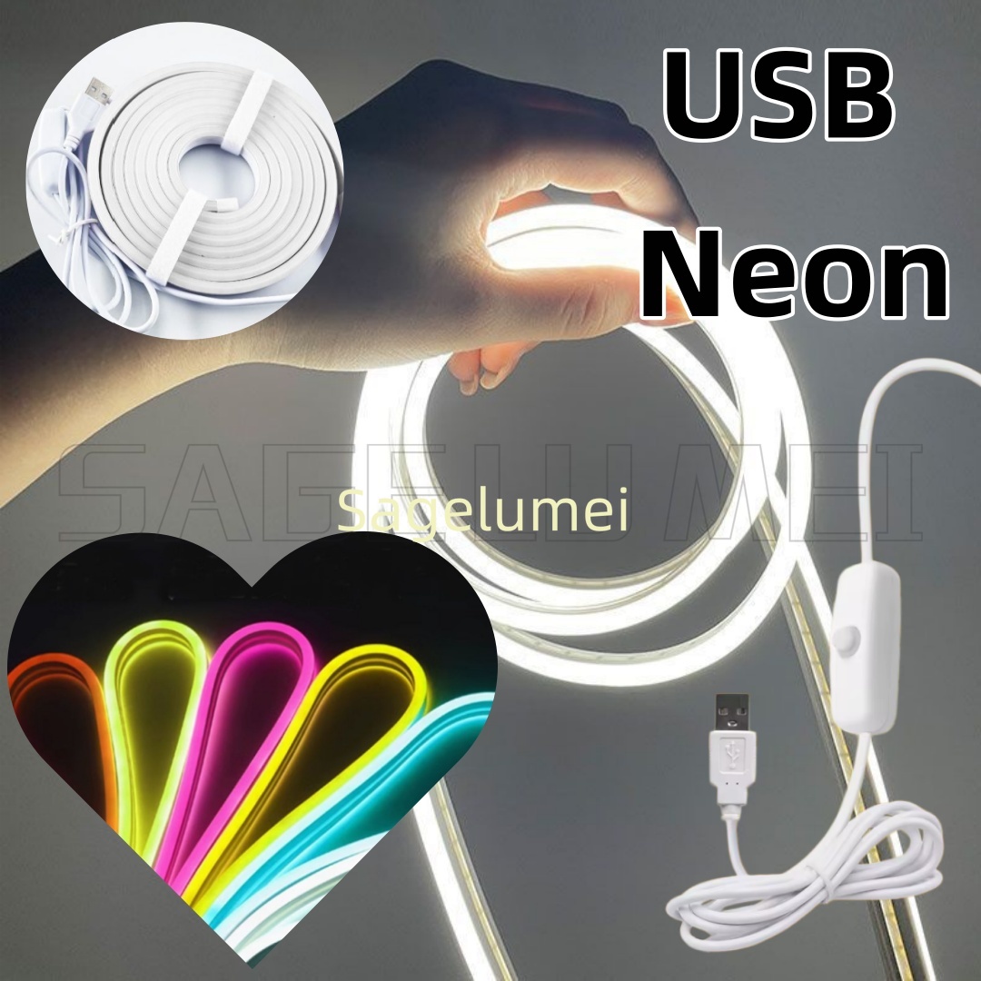 Colorful Neon LED Light Strip  - Smart Garden Youtube avis et prix