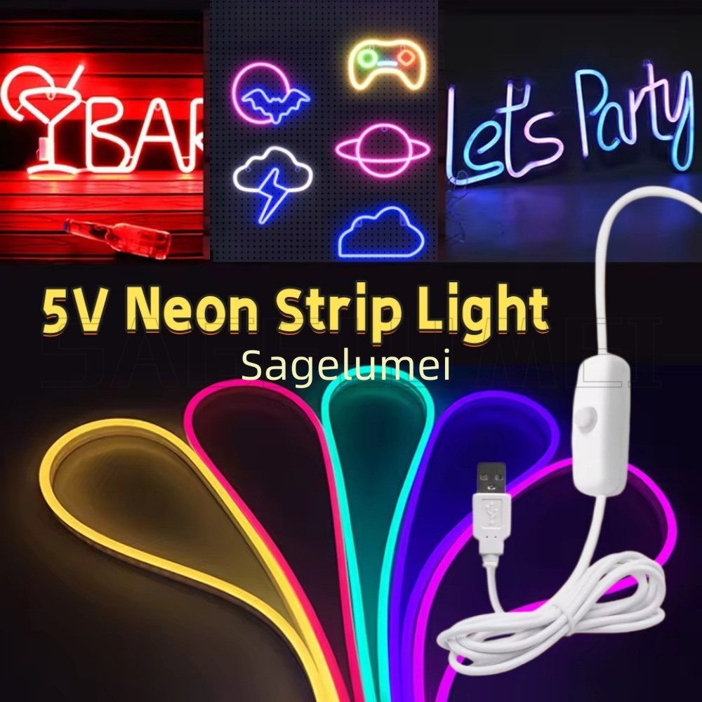 Colorful Neon LED Light Strip  - Smart Garden Youtube avis et prix