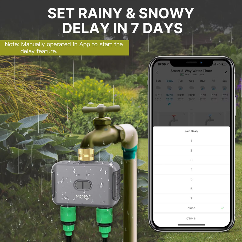 MOES Bluetooth Value Smart Gar - Smart Garden Water avis et prix