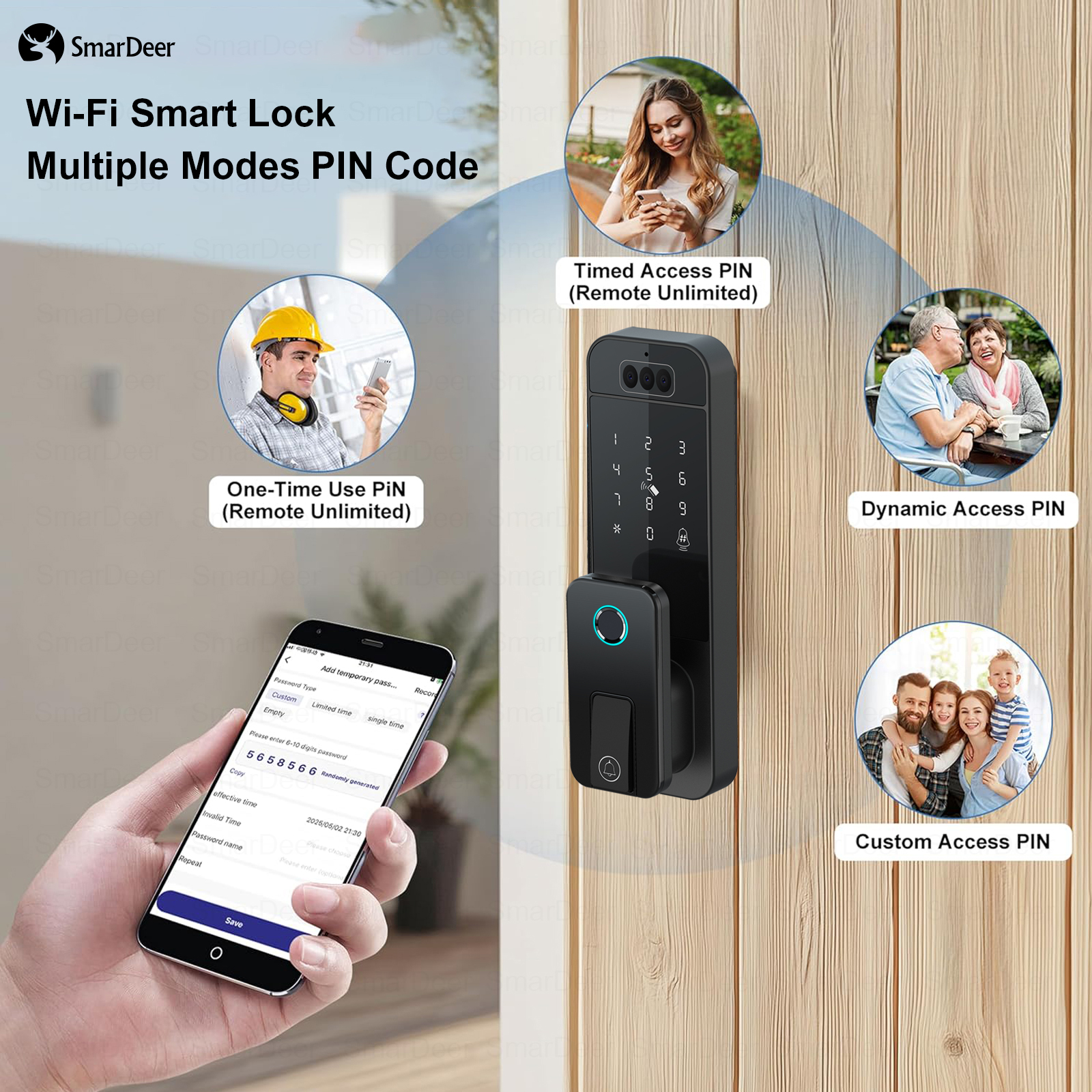 Waterproof Outdoor Smart Door  - Smart Garden Indoor avis et prix
