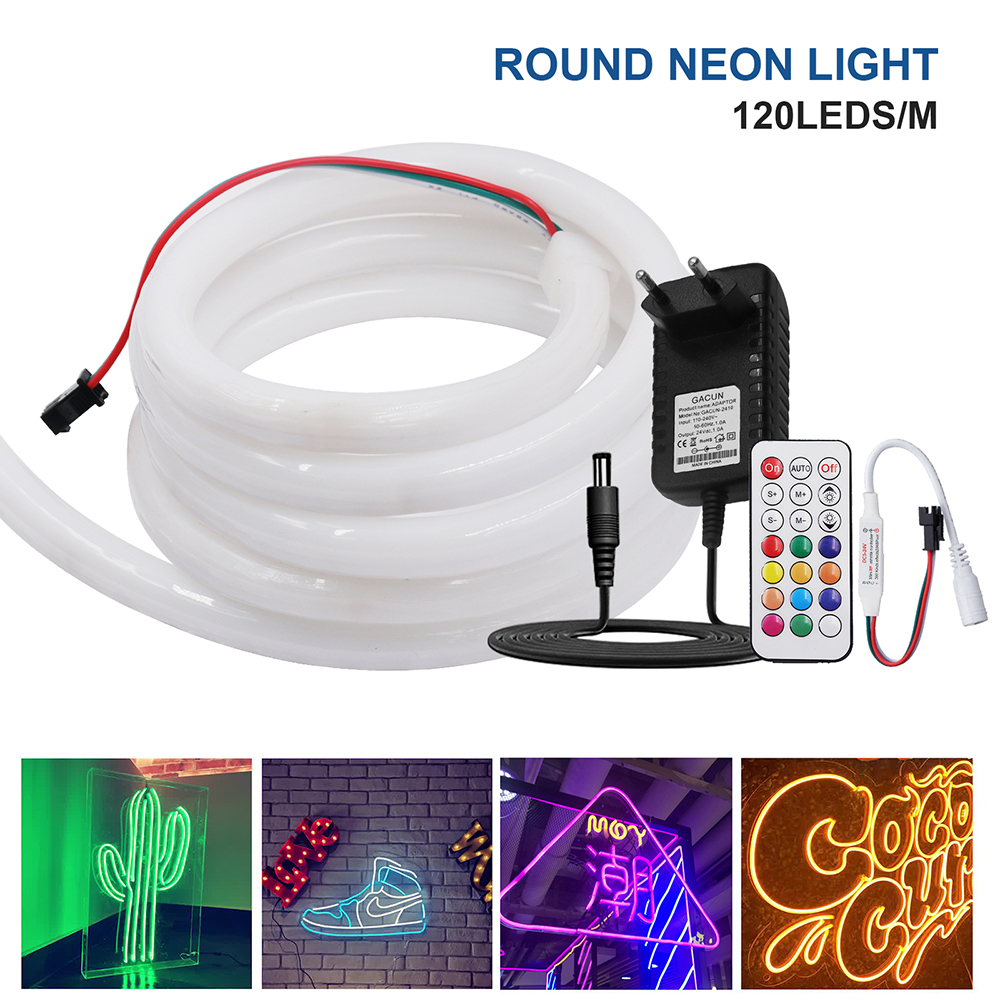 360 Round RGB LED Neon Tube St - Smart Garden Youtube avis et prix