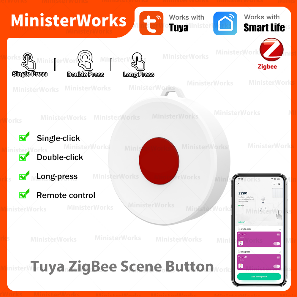 Tuya ZigBee Scene Button IP65  - Smart Garden Arduino avis et prix