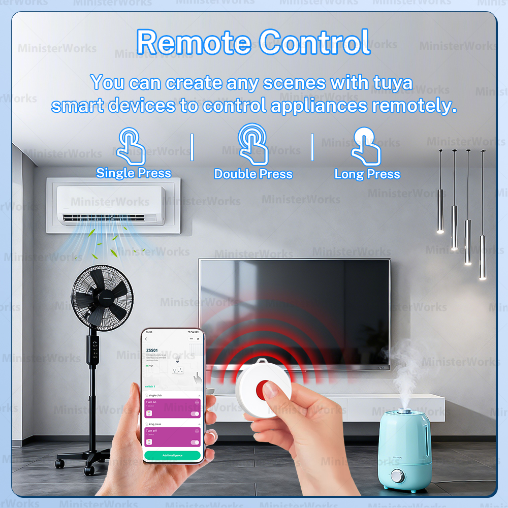 Tuya ZigBee Scene Button IP65  - Smart Garden Arduino avis et prix