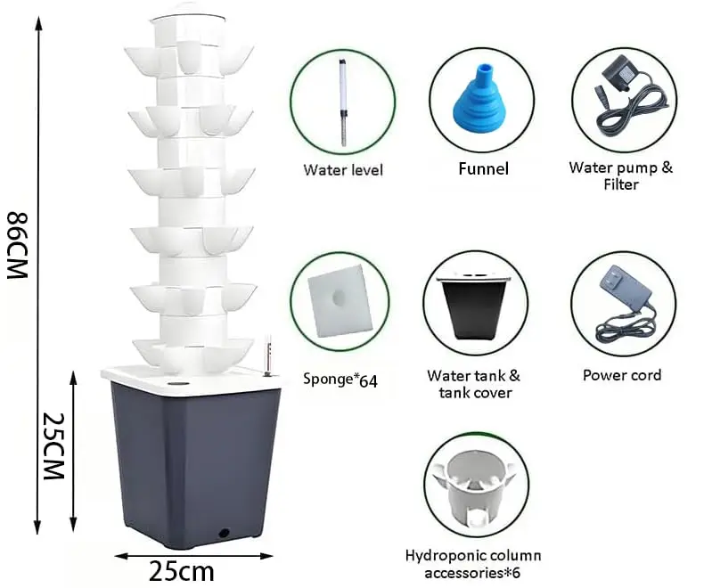 Vertical Hydroponic Garden Sys - Smart Garden Indoor avis et prix
