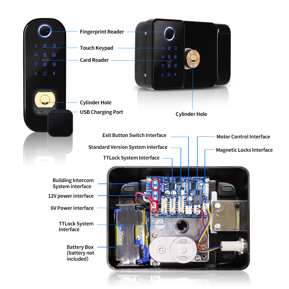 TTLOCK APP Outdoor Smart Lock  - Smart Garden Indoor avis et prix
