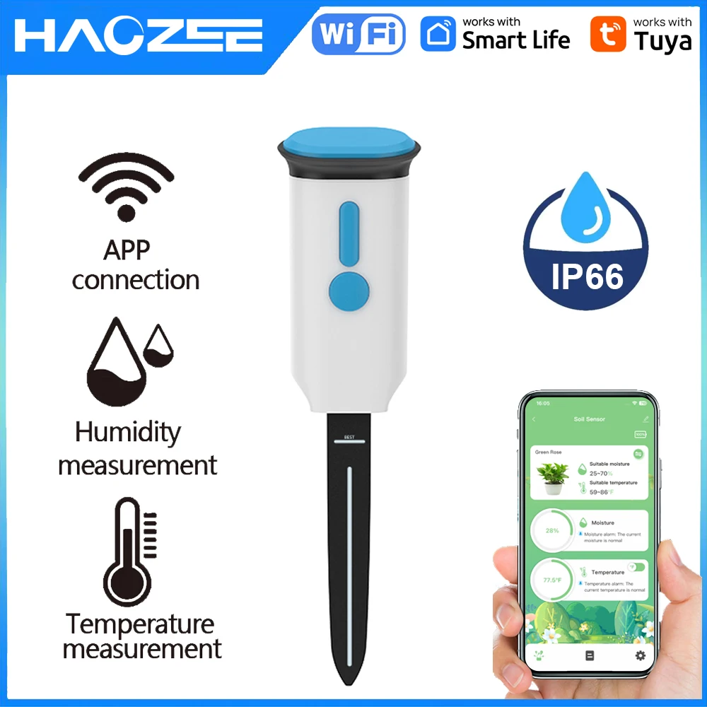 Haozee Tuya Smart WiFi Soil Mo - Smart Garden Indoor avis et prix