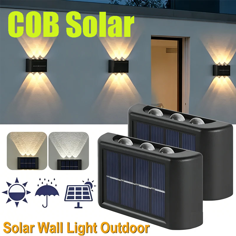 COB Solar Wall Lamp Outdoor Wa - Smart Zen Garden avis et prix