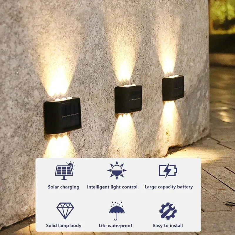COB Solar Wall Lamp Outdoor Wa - Smart Zen Garden avis et prix
