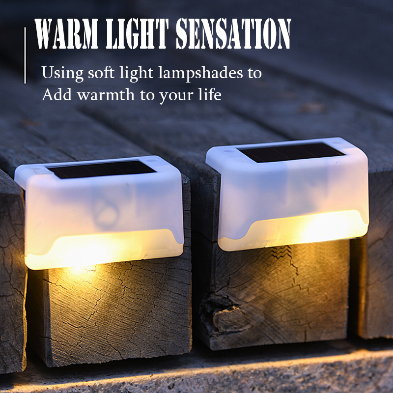 4PCS Solar Deck Light Outdoor  - Smart Zen Garden avis et prix