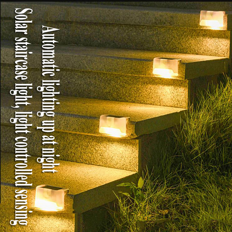 4PCS Solar Deck Light Outdoor  - Smart Zen Garden avis et prix