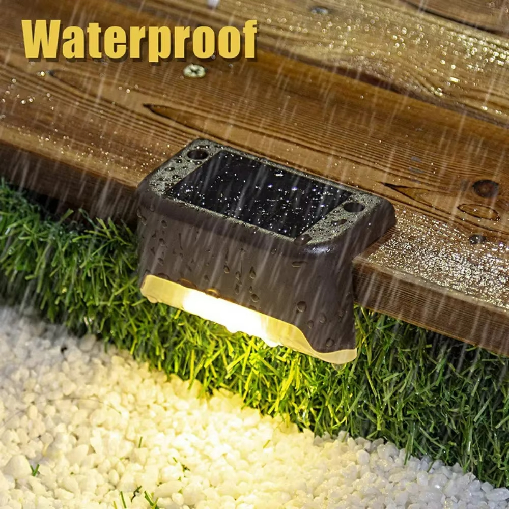 4PCS Solar Deck Light Outdoor  - Smart Zen Garden avis et prix