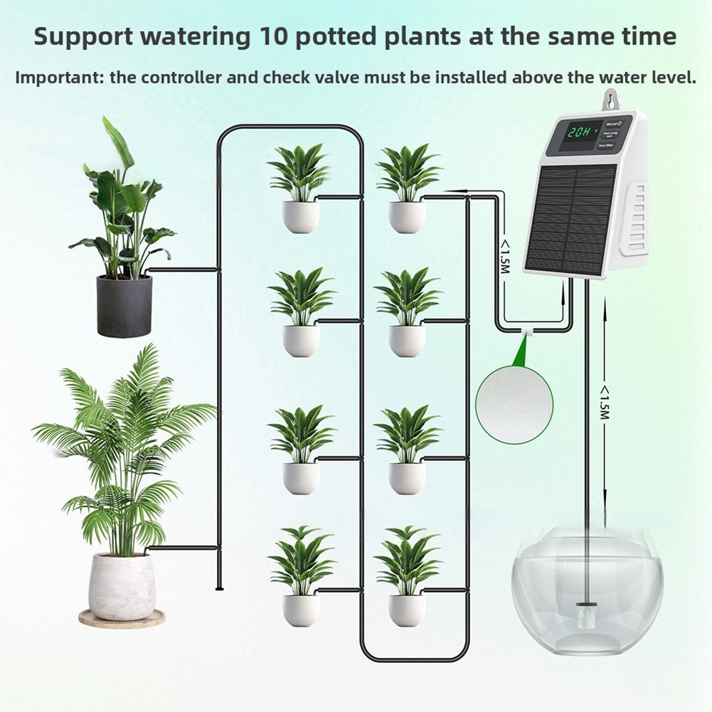 Smart Solar Powered Auto Water - Smart Garden Indoor avis et prix