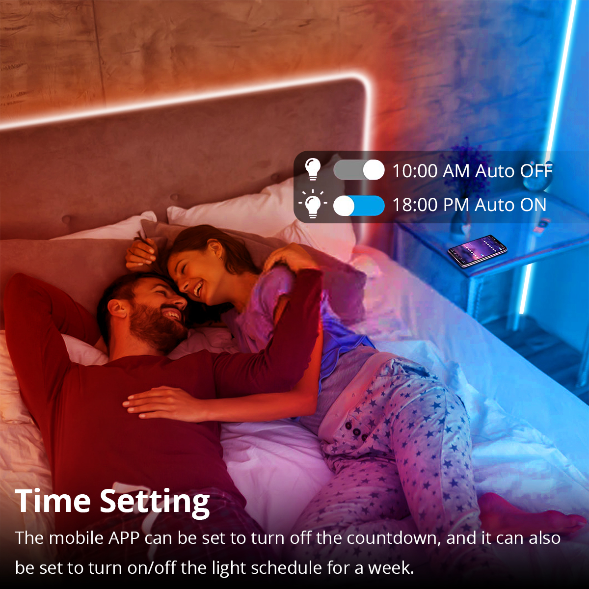 Tuya Smart Life 12V RGB Neon L - Smart Garden Youtube avis et prix