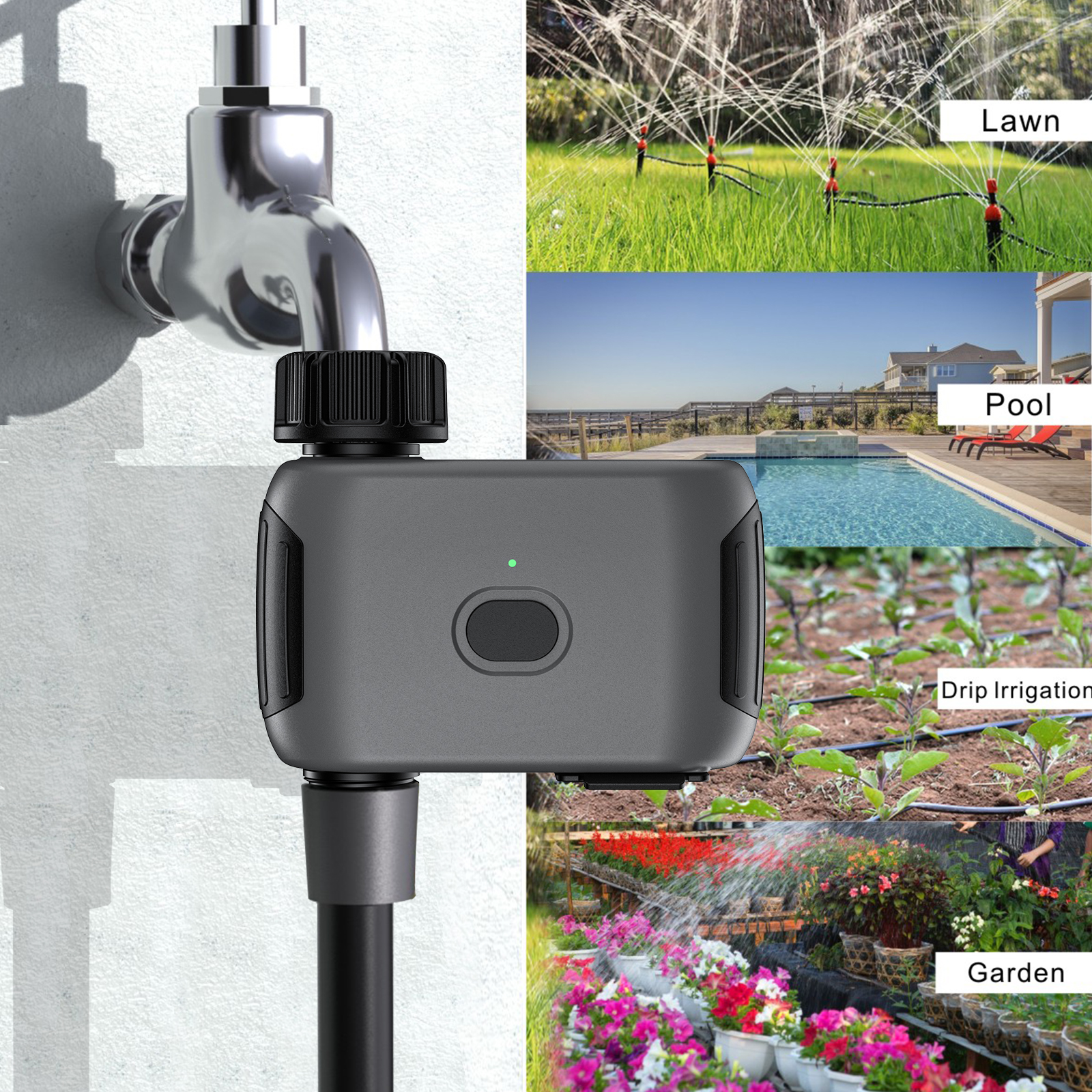 INSOMA automatic plant irrigat - Gardena Smart Irrigation Control avis et prix