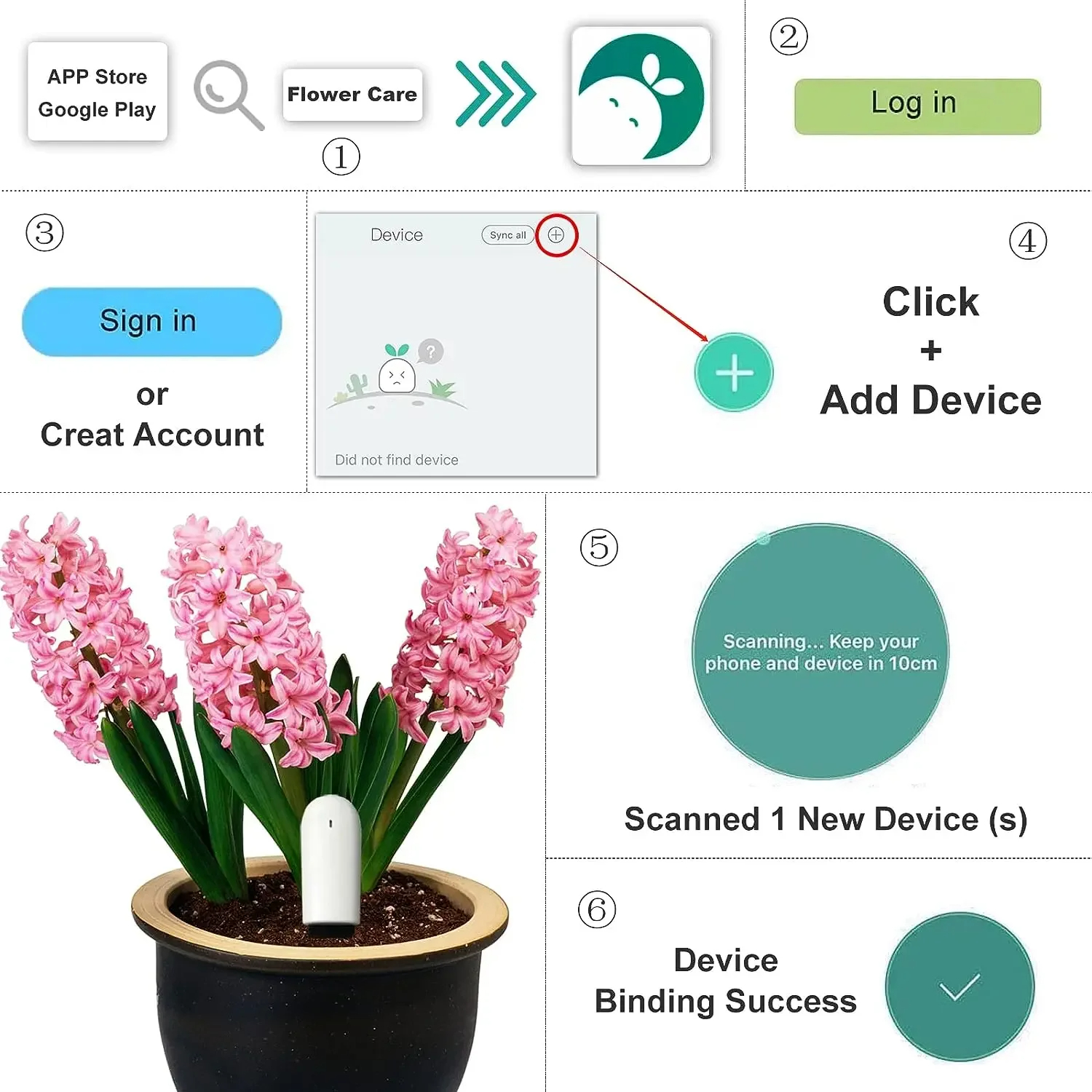 For Xiaomi Mijia HHCC Smart Fl - Smart Garden Water avis et prix