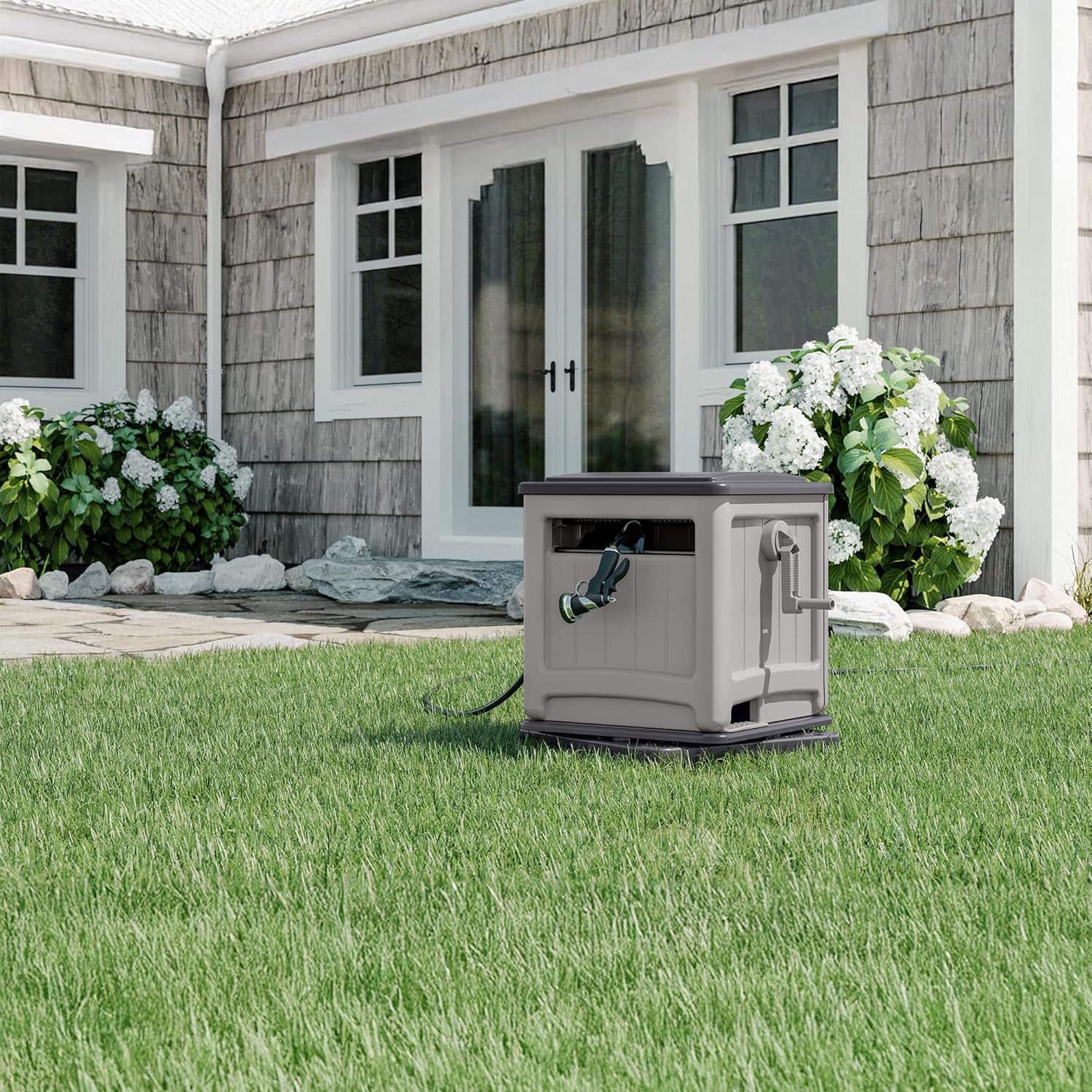 225ft 5/8in Garden Hose Reel w - Smart Garden Guide avis et prix