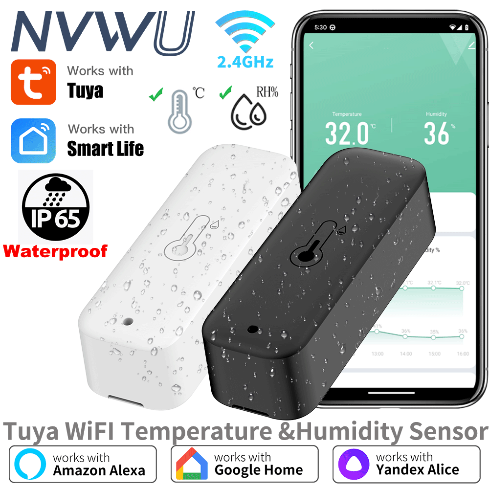Tuya WiFi Temperature Humidity - Smart Garden Arduino avis et prix