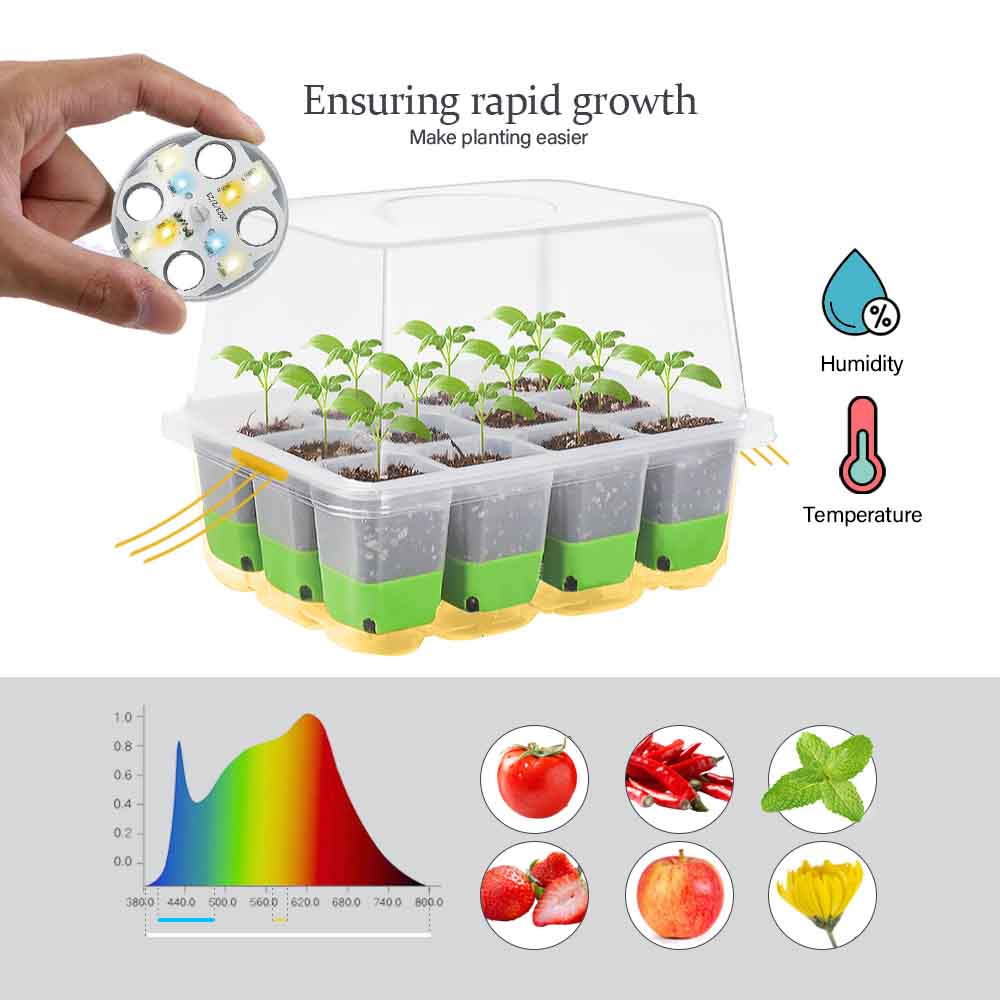 LED Grow Light Seedling Starte - Smart Garden Indoor avis et prix