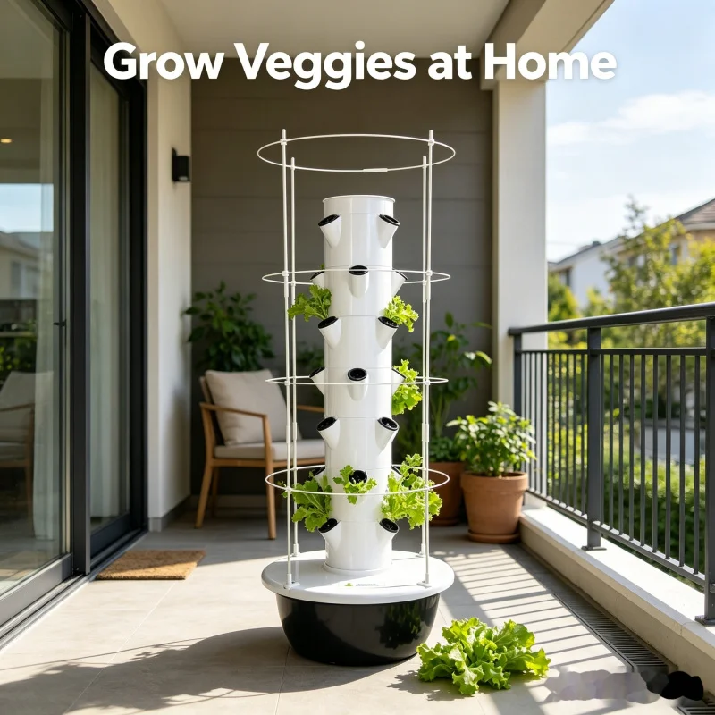 Smart Vertical Hydroponic Towe - Smart Garden Indoor avis et prix