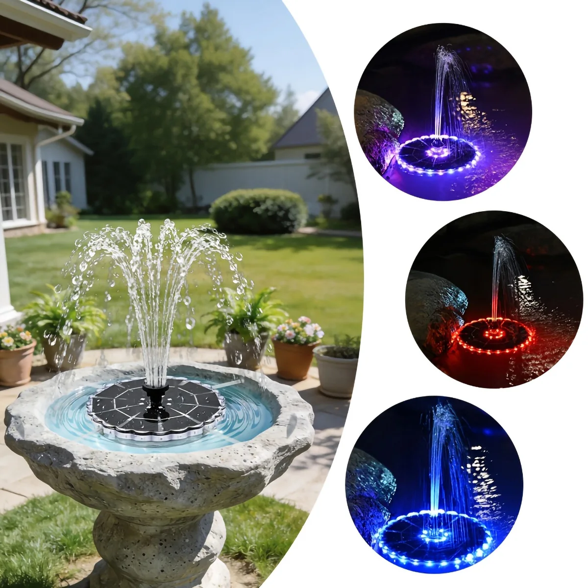 3.5W Outdoor Solar Fountain fo - Smart Garden Indoor avis et prix