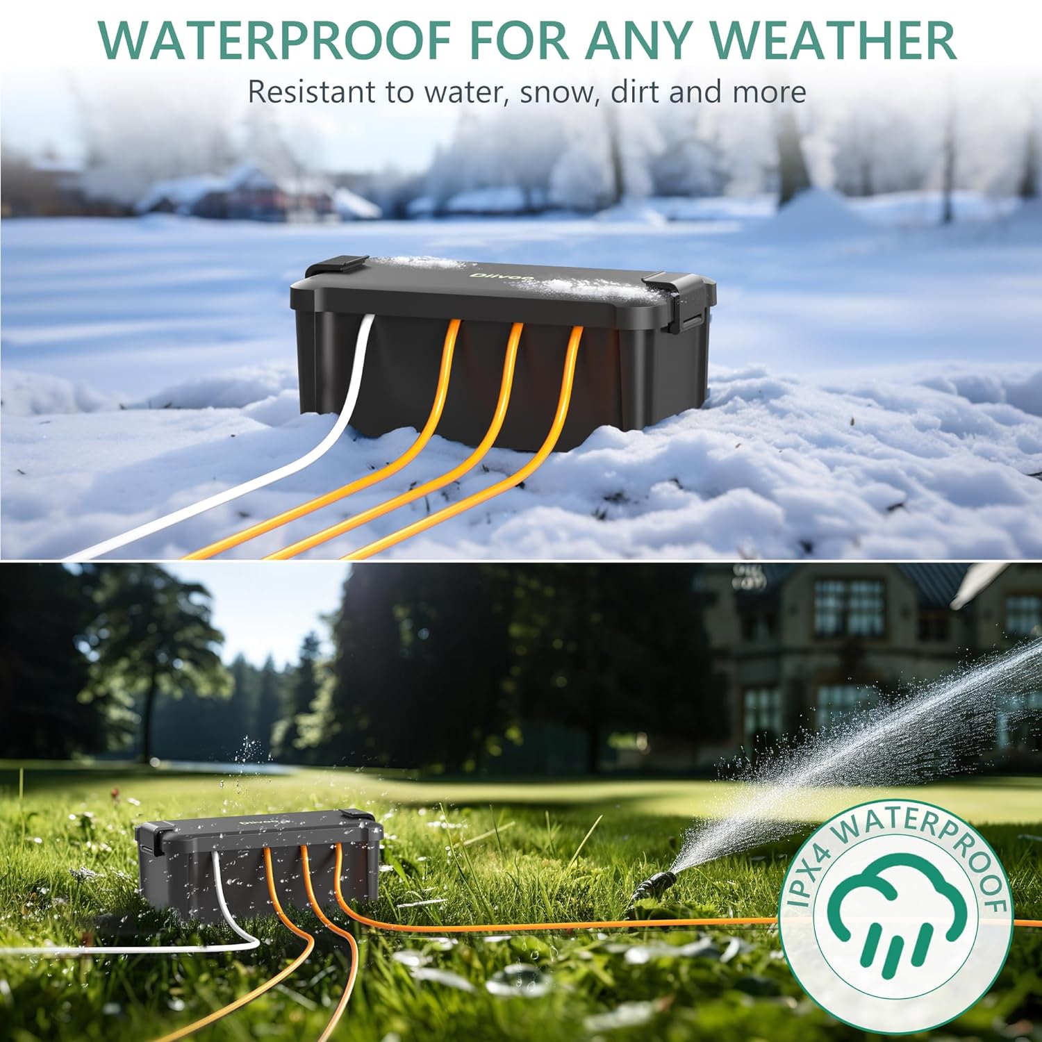 Diivoo Outdoor Waterproof Elec - Smart Garden Storage avis et prix