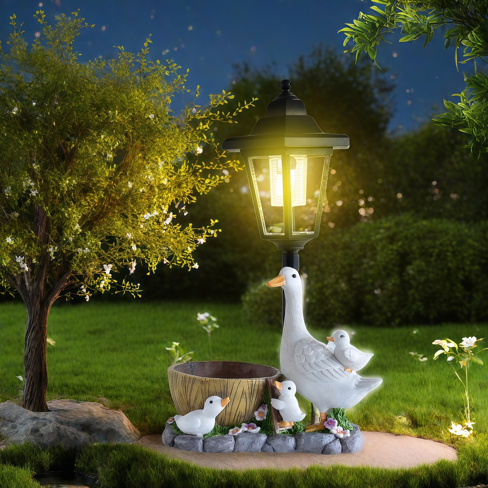 Solar Duck Night Light Garden  - Smart Zen Garden avis et prix