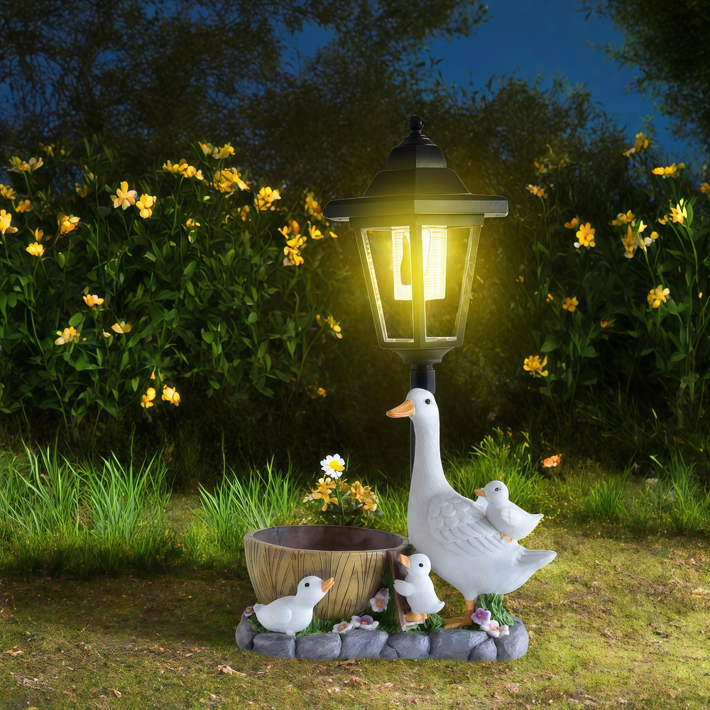 Solar Duck Night Light Garden  - Smart Zen Garden avis et prix