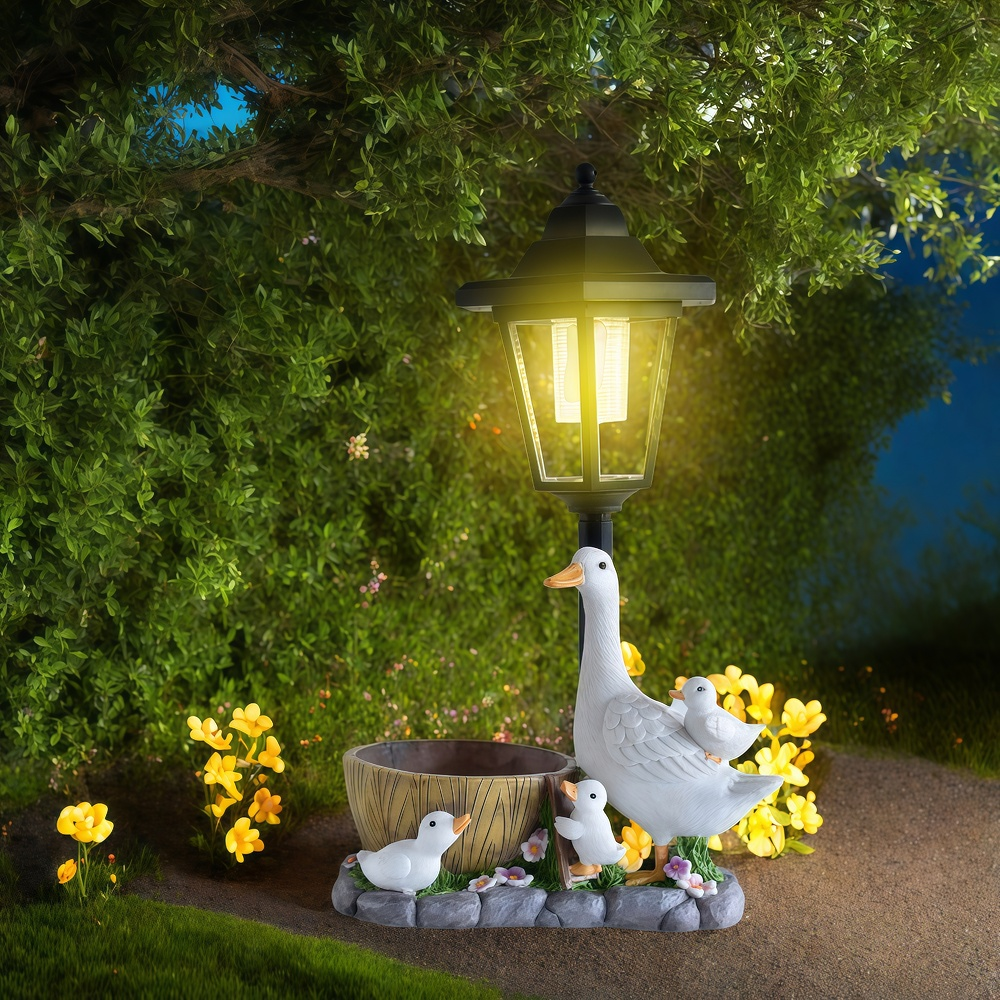 Solar Duck Night Light Garden  - Smart Zen Garden avis et prix