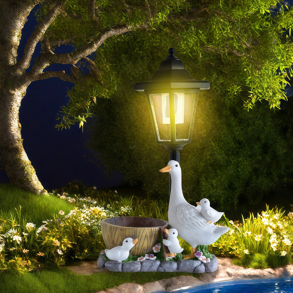 Solar Duck Night Light Garden  - Smart Zen Garden avis et prix