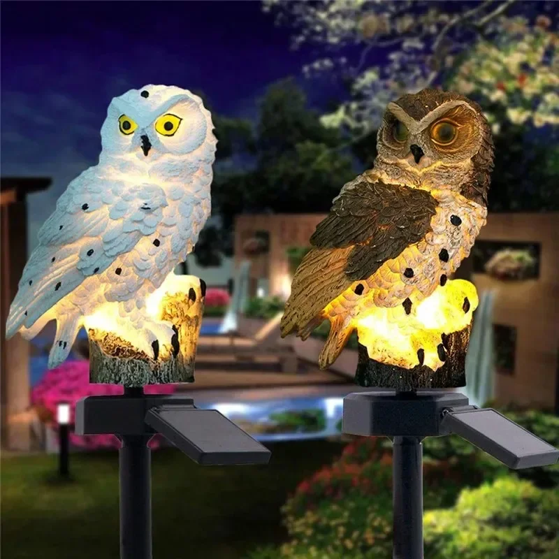 Solar Owl Statue Garden Light  - Smart Zen Garden avis et prix