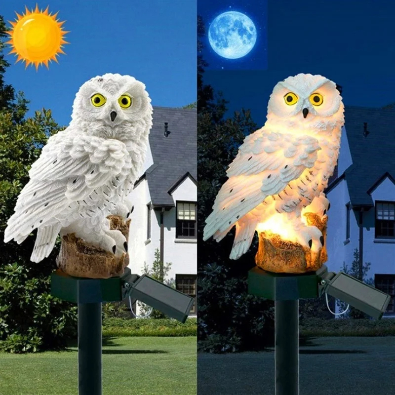 Solar Owl Statue Garden Light  - Smart Zen Garden avis et prix