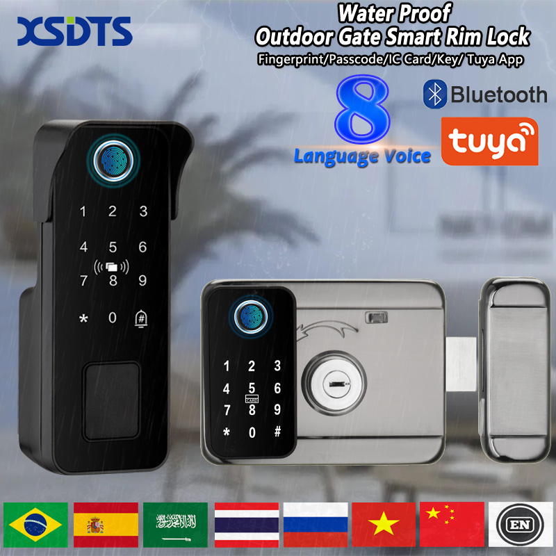 Waterproof Smart Door Lock Fin - Smart Garden Indoor avis et prix