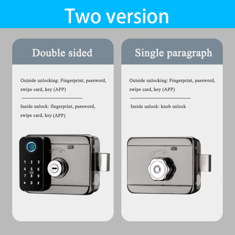 Waterproof Smart Door Lock Fin - Smart Garden Indoor avis et prix