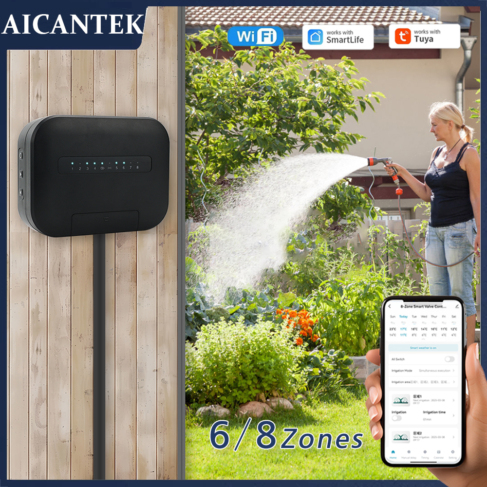 8 Zones Wifi Tuya Smart Garden - Smart Garden Water avis et prix