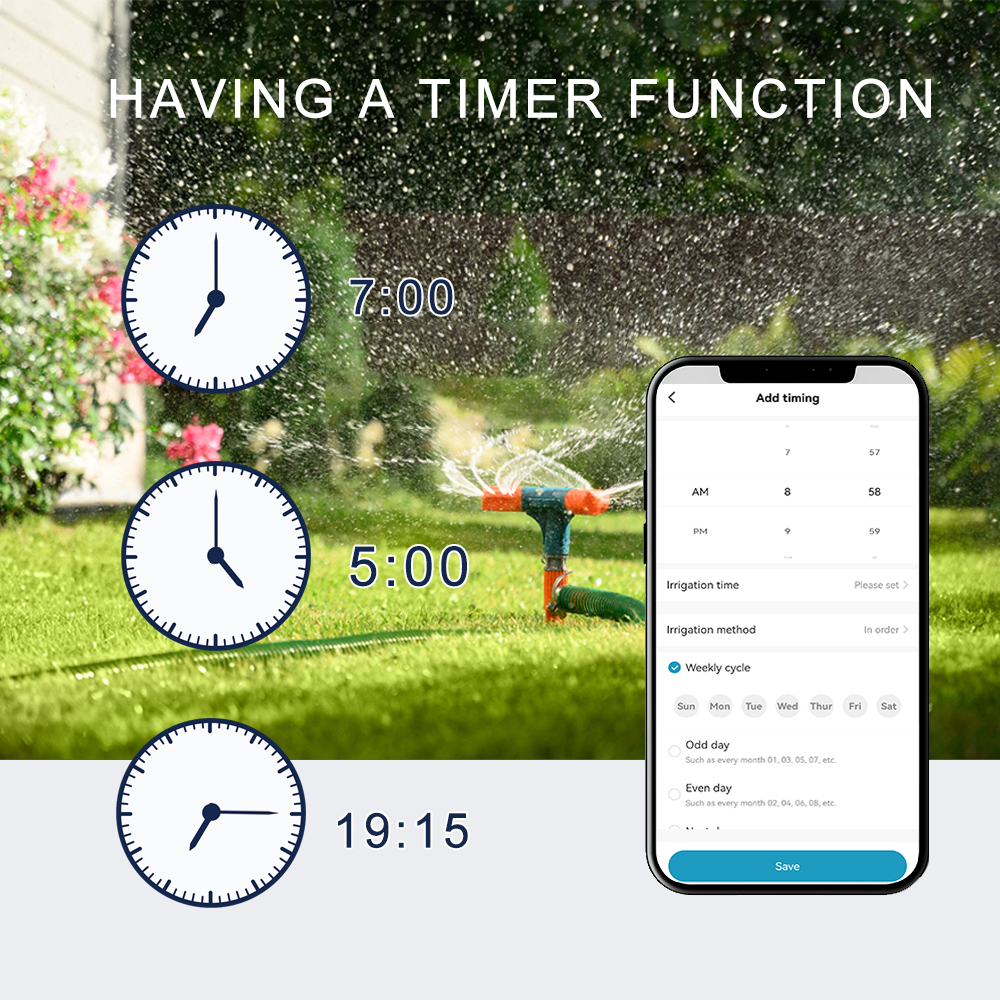 8 Zones Wifi Tuya Smart Garden - Smart Garden Water avis et prix