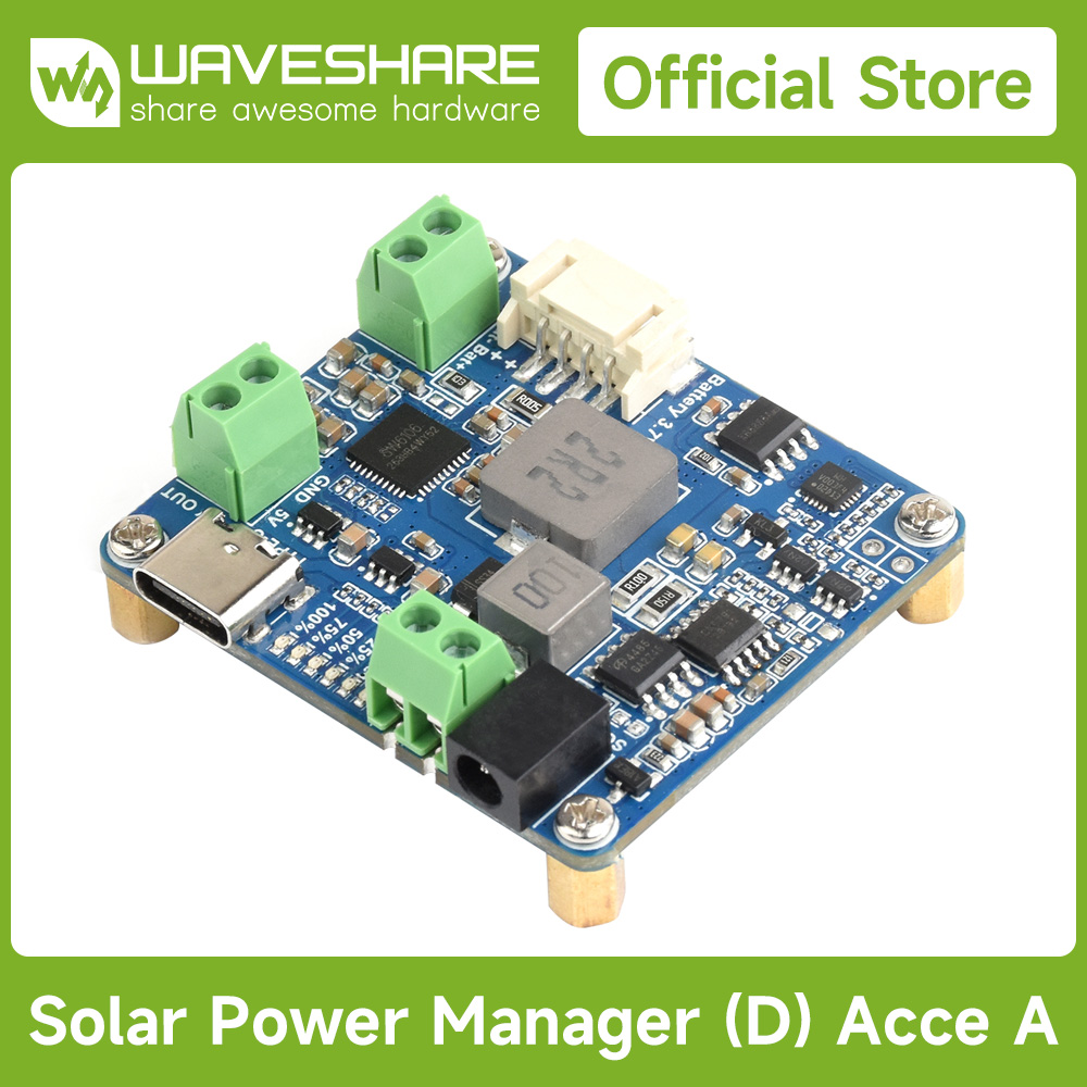 Waveshare Solar Power Manager  - Smart Garden Arduino avis et prix