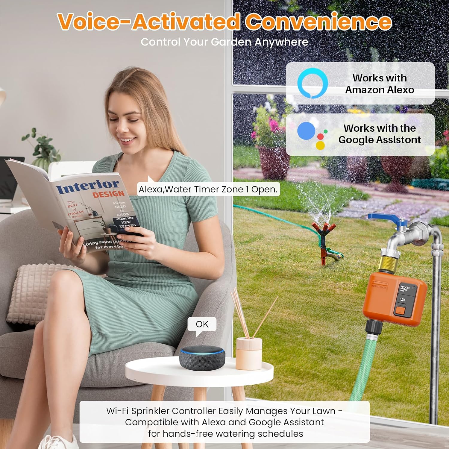 Smart WiFi Water Timer for Gar - Smart Garden Water avis et prix