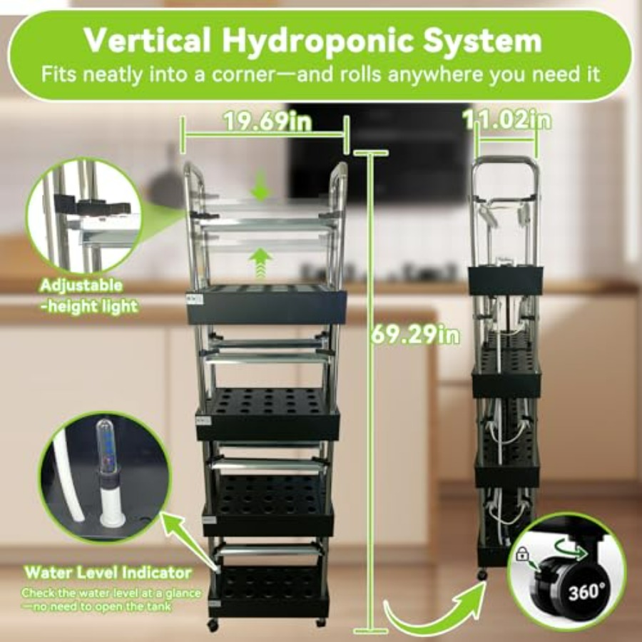 Indoor hydroponics growing sys - Smart Garden Indoor avis et prix