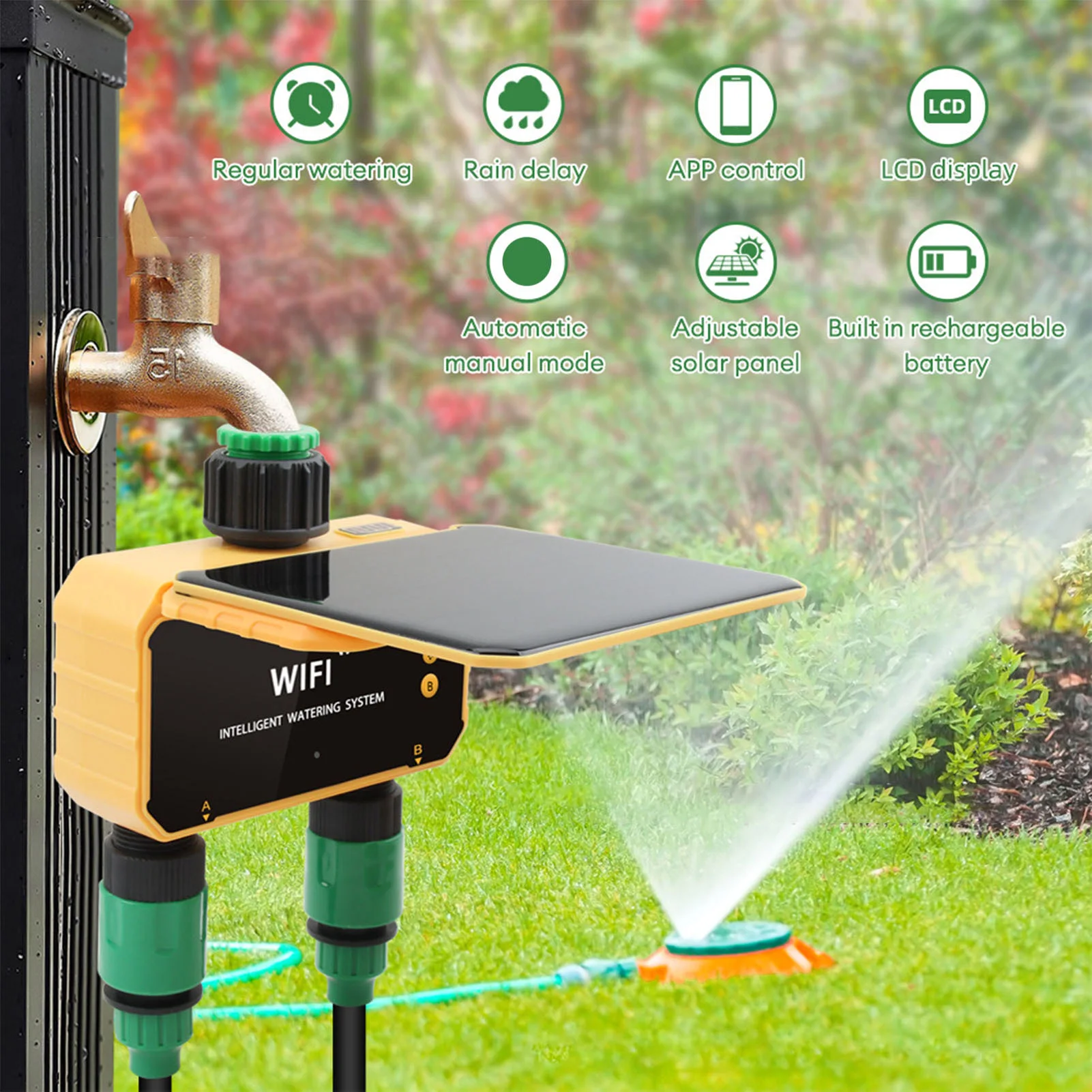 Solar WiFi Smart Irrigation Ti - Gardena Smart Irrigation Control avis et prix