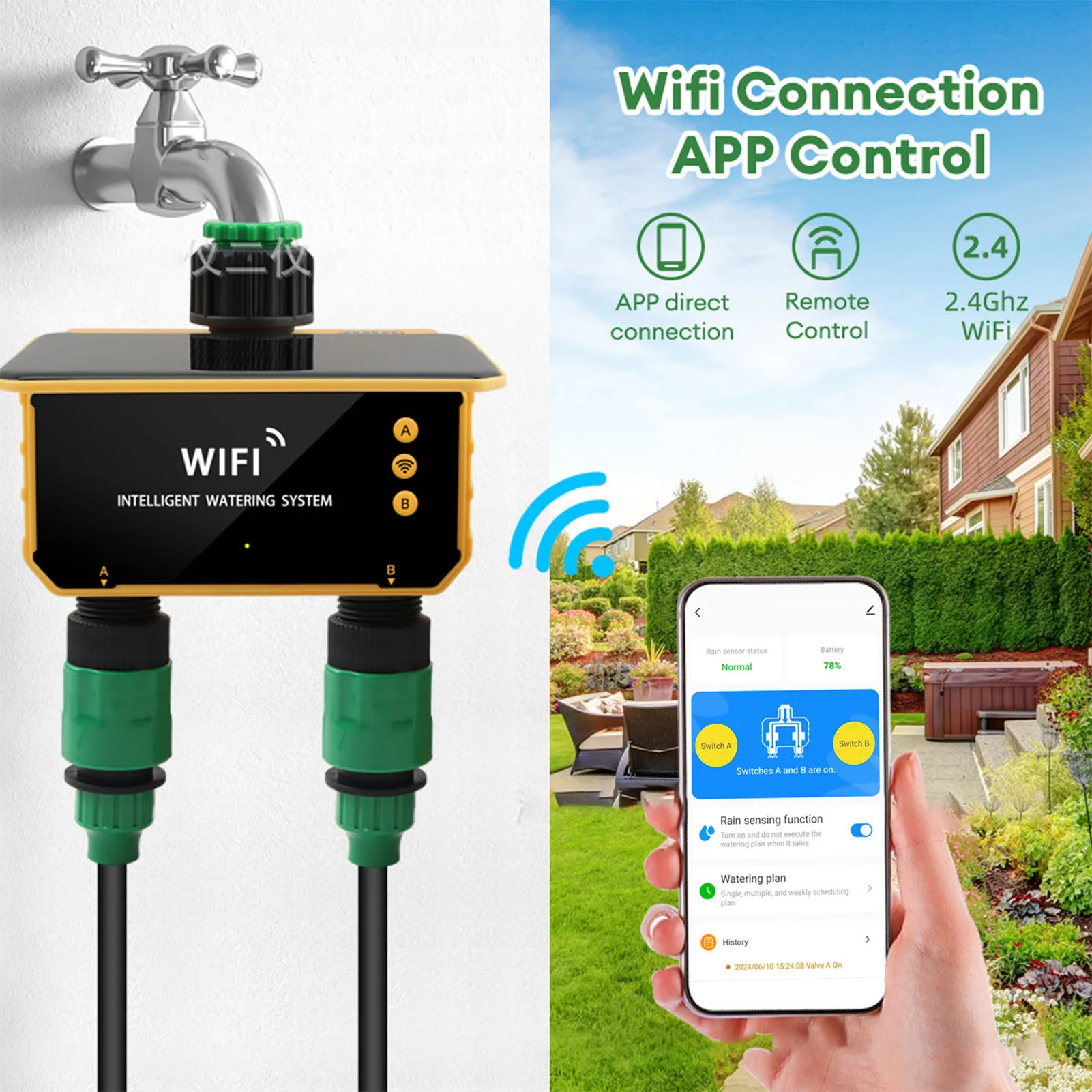 Solar WiFi Smart Irrigation Ti - Gardena Smart Irrigation Control avis et prix