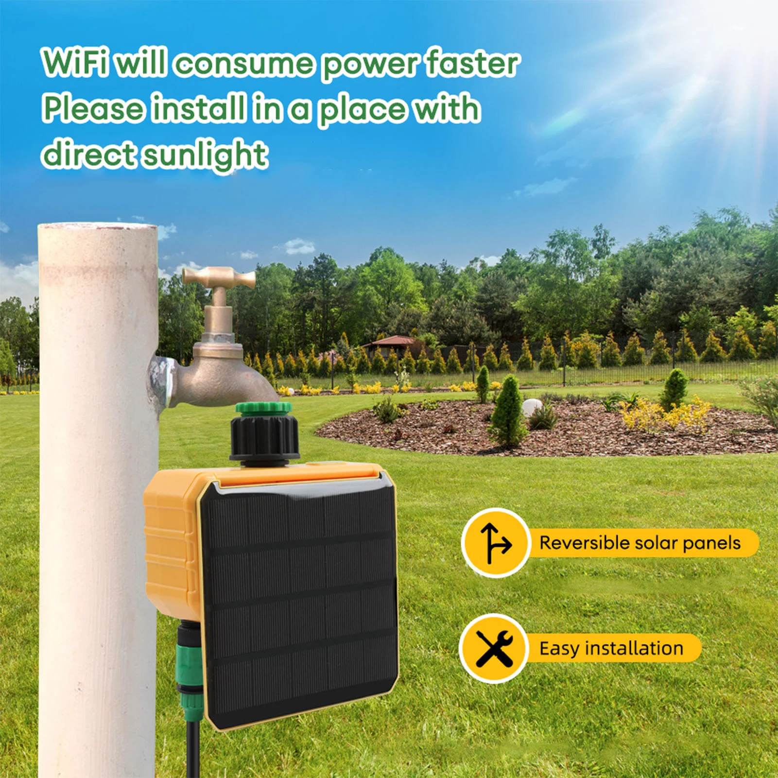 Solar WiFi Smart Irrigation Ti - Gardena Smart Irrigation Control avis et prix