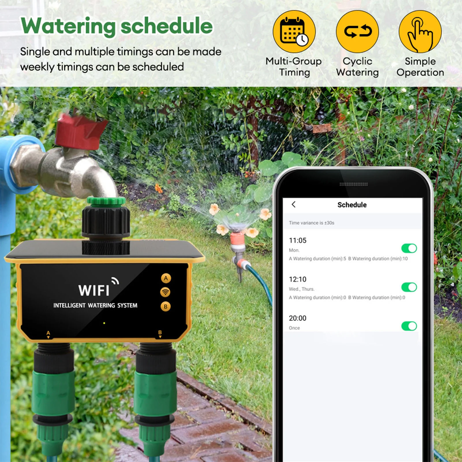 Solar WiFi Smart Irrigation Ti - Gardena Smart Irrigation Control avis et prix