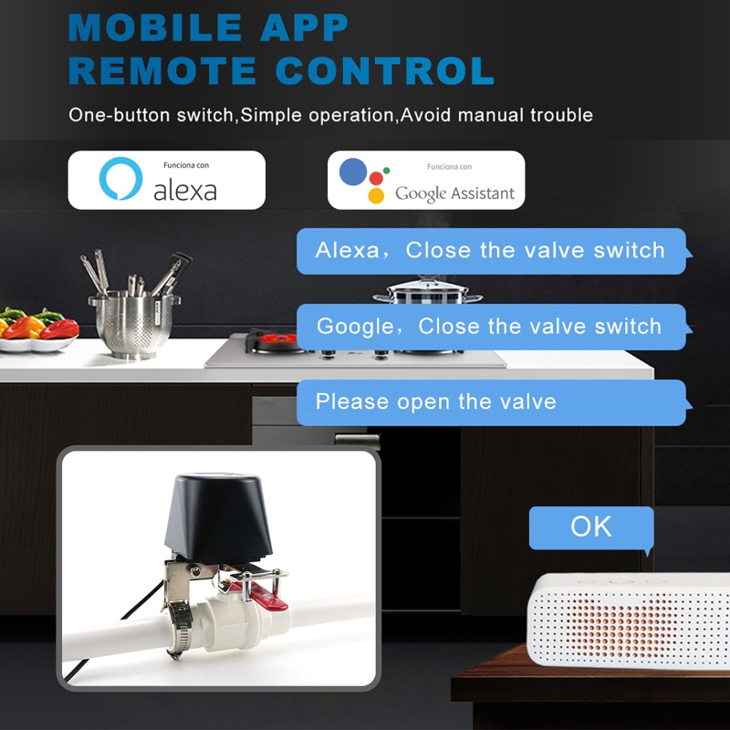 Tuya Smart Gas Valve WIFI Gard - Smart Garden Water avis et prix