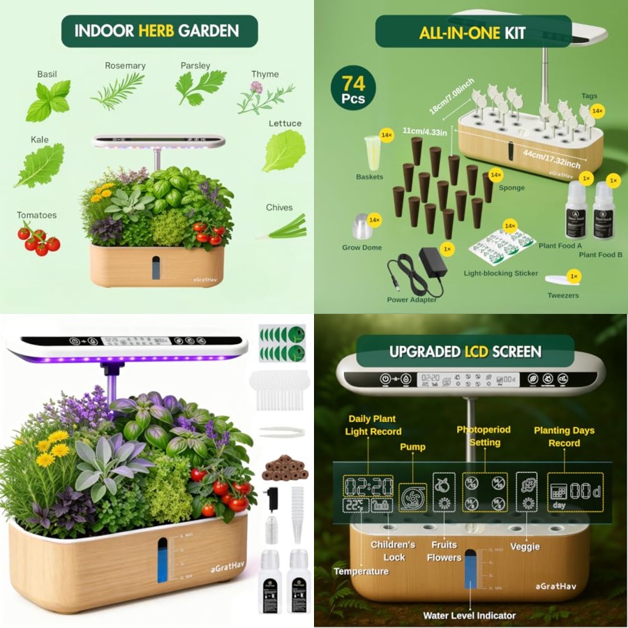 Hydroponics Growing System Kit - Smart Garden Indoor avis et prix