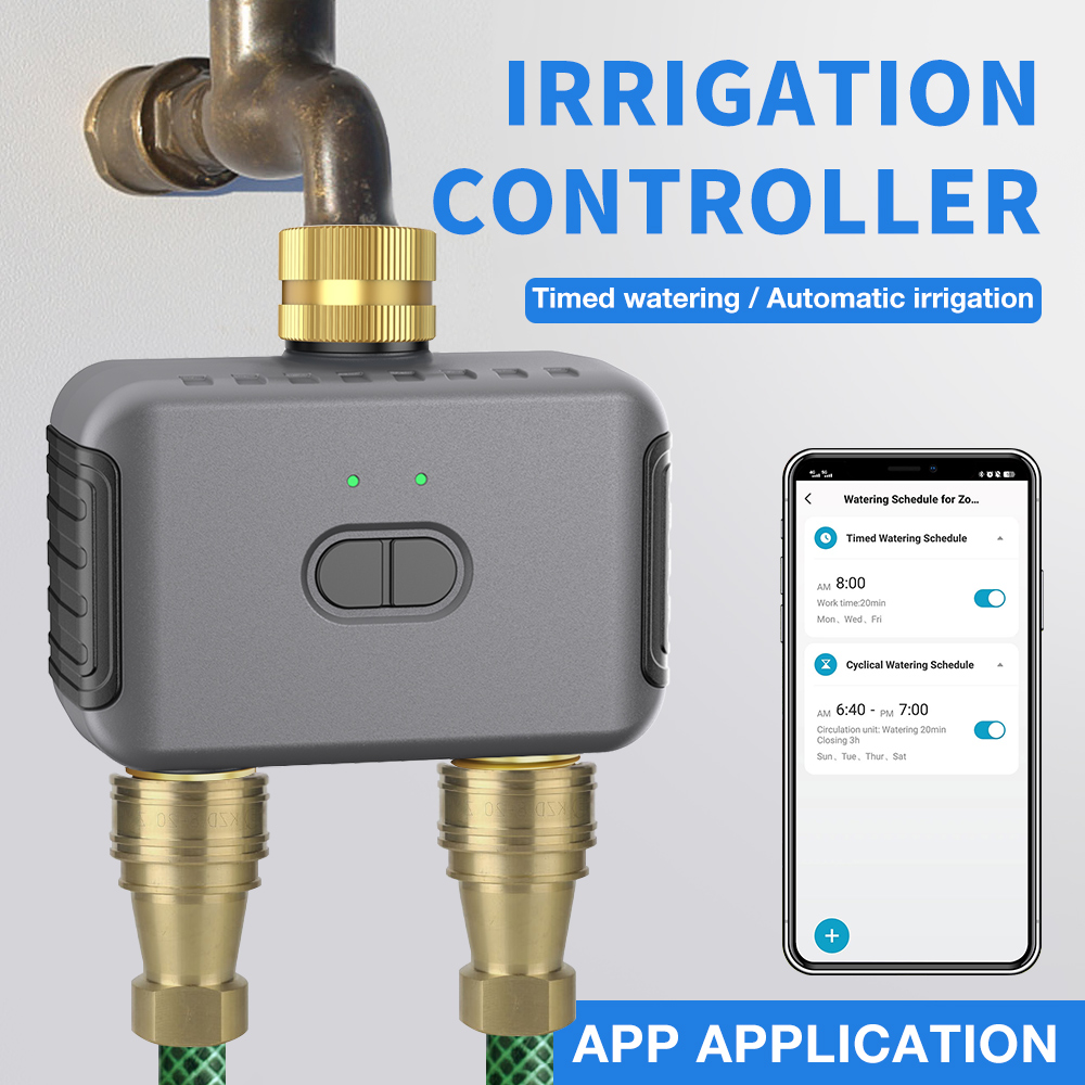 Tuya 2 Zone Watering Timer Gar - Gardena Smart Irrigation Control avis et prix