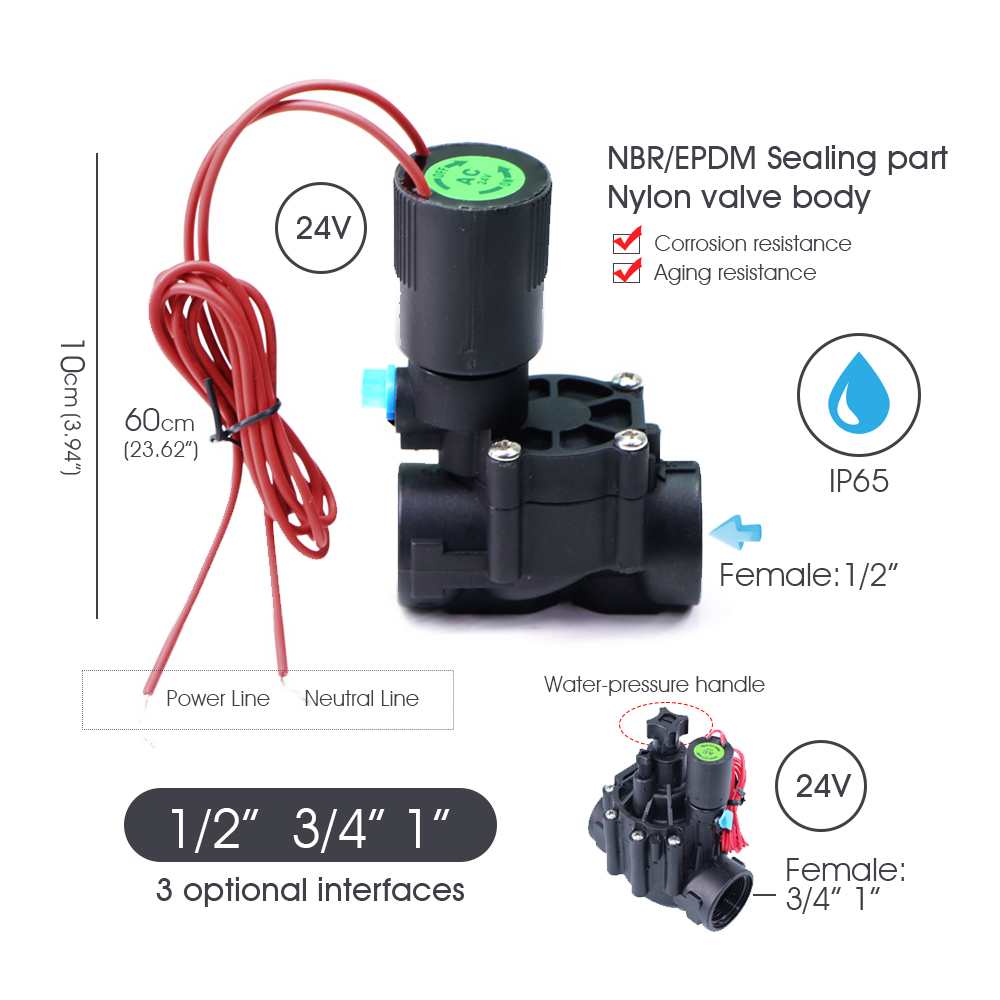 Garden Hose Solenoid Valve Con - Gardena Smart Irrigation Control avis et prix