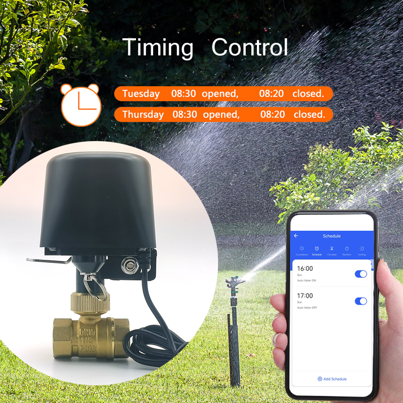Tuya WiFi or Zigbee Water Valv - Smart Garden Water avis et prix
